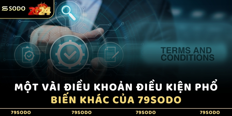 Một vài điều khoản điều kiện phổ biến khác của 79Sodo